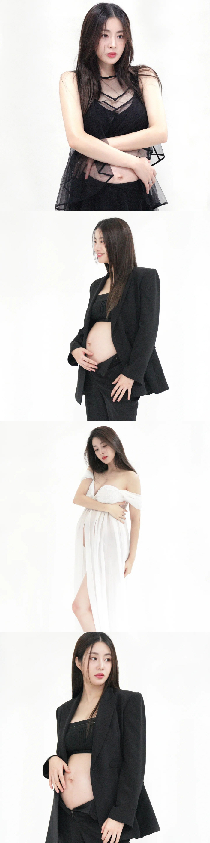 '둘째 임신' 강소라 "생애 첫 만삭화보..기대 반 걱정 반" 비하인드컷