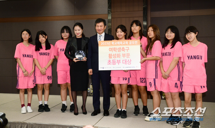 '체덕지' 강조했던 정몽규 KFA회장, 학교체육+여자축구 발전에 '진심'…