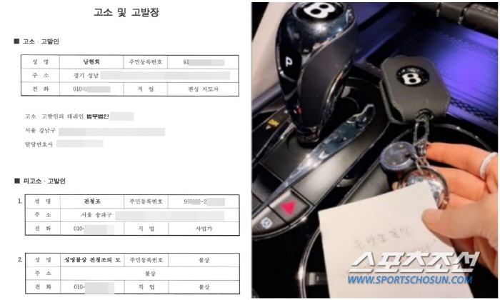 남현희측"경찰이 벤틀리 가져가라" '애물단지'벤틀리X명품 팔수없는 이유