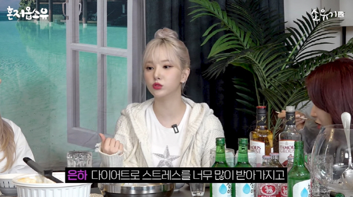 비비지 은하 "데뷔 초 다이어트로 스트레스...간식 화장실서 몰래 먹어"…