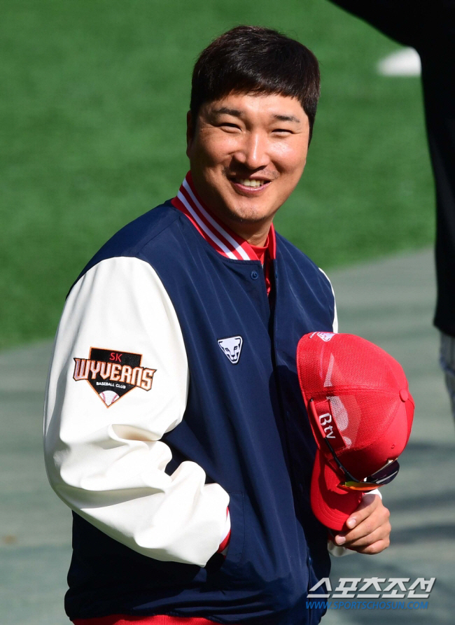 이진영 코치. 스포츠조선DB