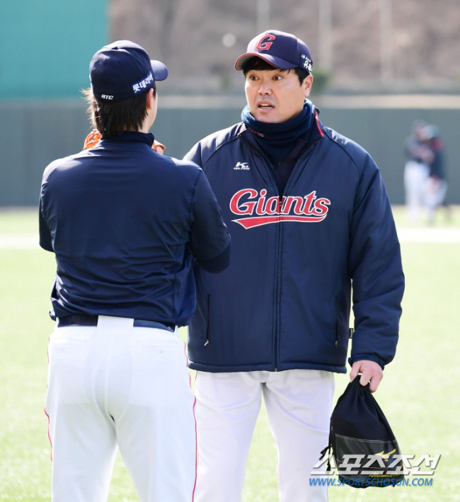 롯데 시절 강영식 코치. 스포츠조선DB