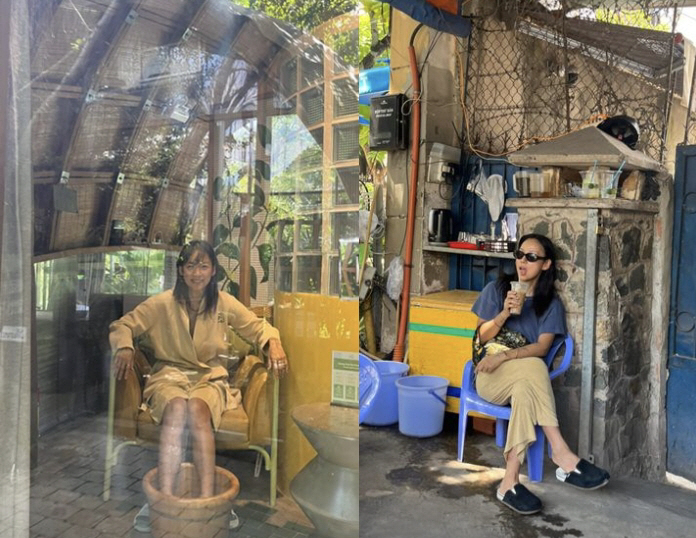 '이상순♥' 이효리, '베트남 현지인'처럼 녹아든 여유로움 '행복한 휴가…