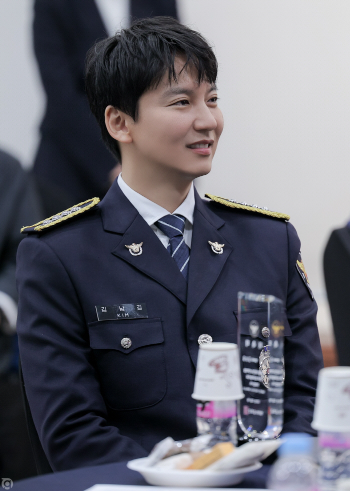 '악마음' 메시지 전한 김남길, '과학수사의 날' 명예경찰 위촉