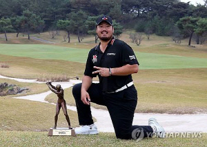 KPGA 2승 정찬민, 세계랭킹 124계단 상승해 443위