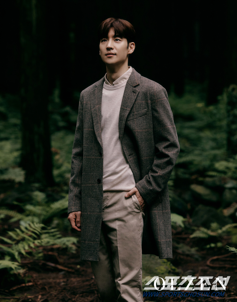 올젠, 배우 이제훈과 함께한 겨울 컬렉션 화보공개
