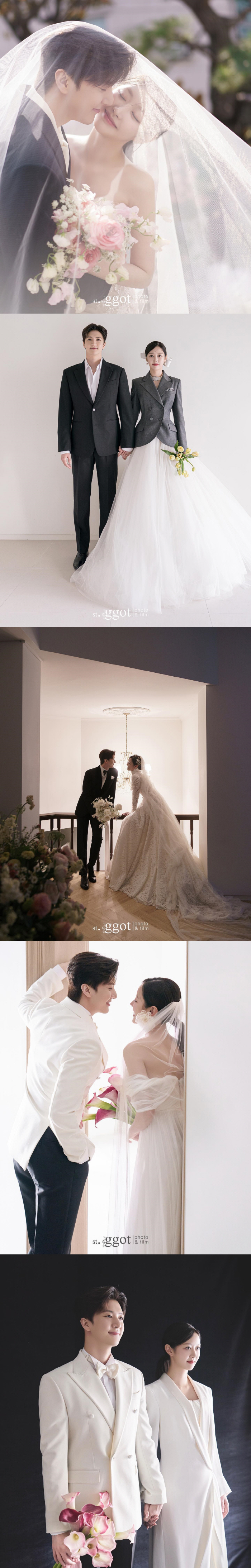 '4년 열애' 천둥♥미미, 아이돌 예비부부의 웨딩 화보 "결혼식 기다리기…