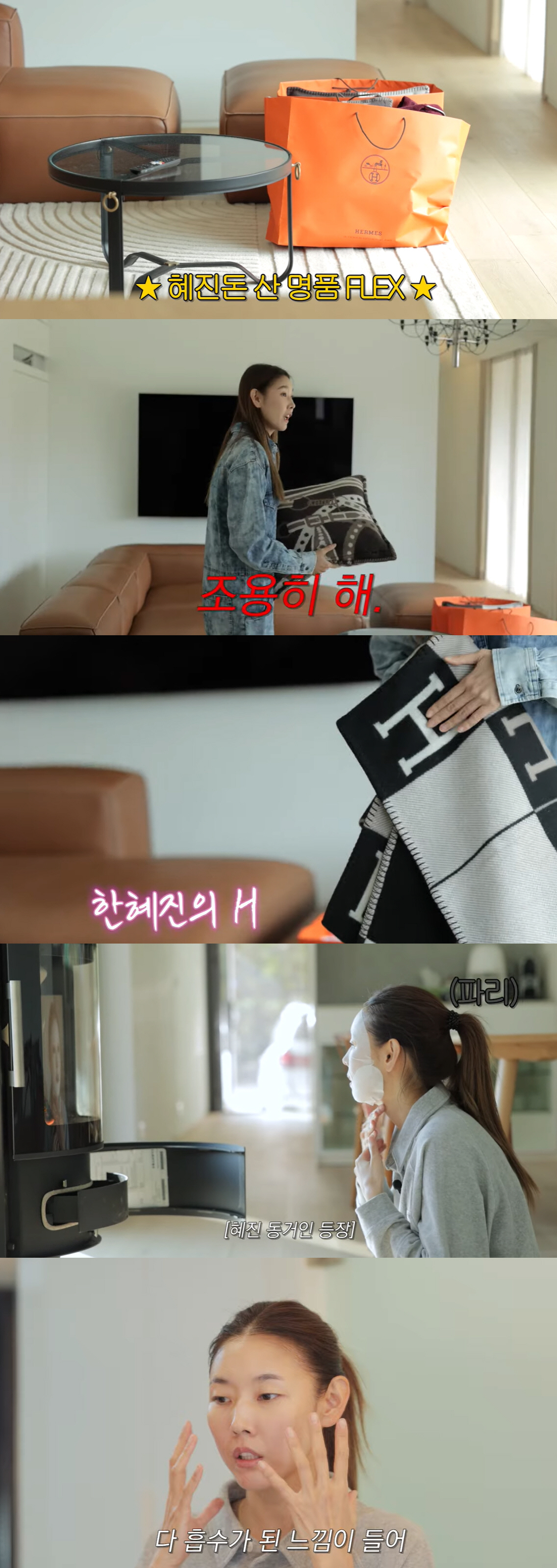 한혜진, 500평 별장에 '명품 H사' 플렉스 "남자가 사준 것 아냐"(…