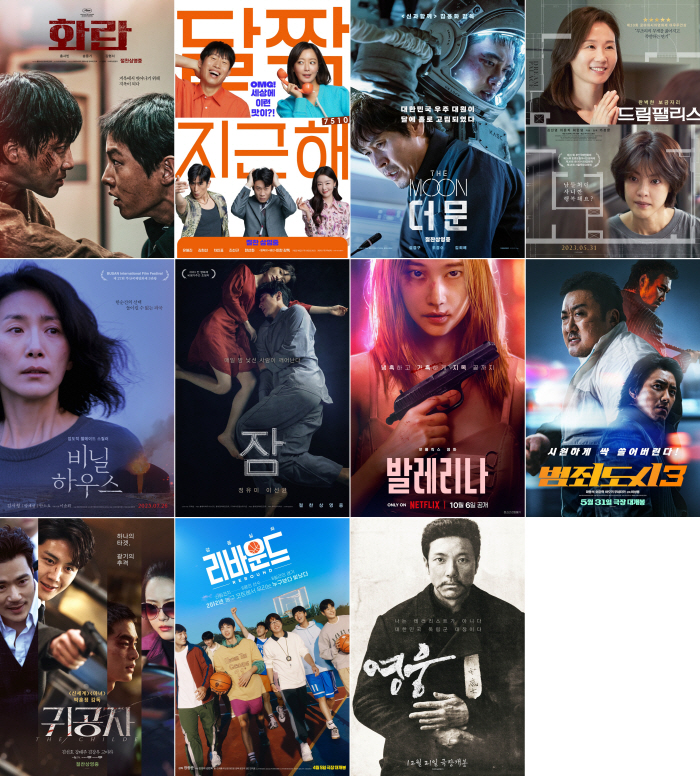[청룡영화상] "밀수' '콘유' 최다 노미"…제44회 청룡영화상, 베테랑…