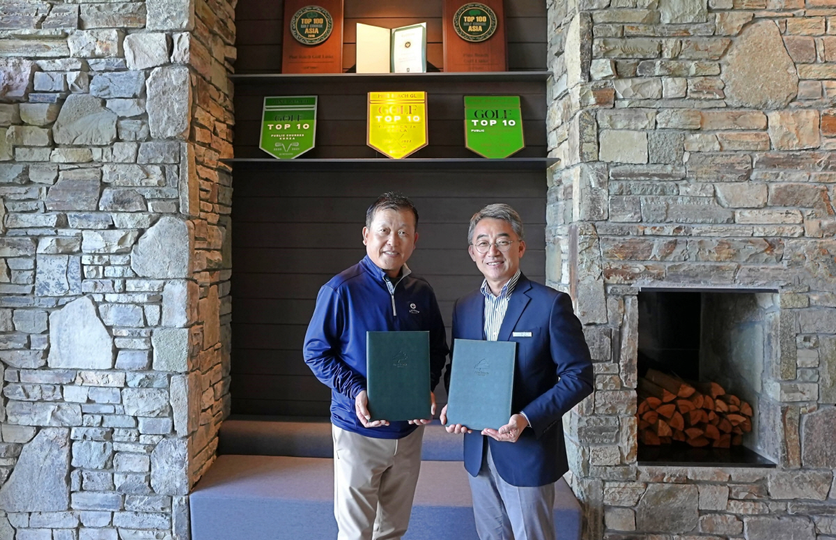 [골프소식]파인비치 골프링크스, 미국 엘리트투어 여행사와 미국 총판 업무…