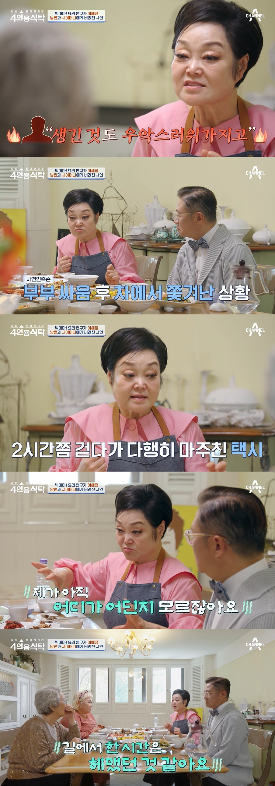 이혜정, "남편·시모, 날 길에 버렸다…신랑 욕 그만 하라고 맞기도" (…