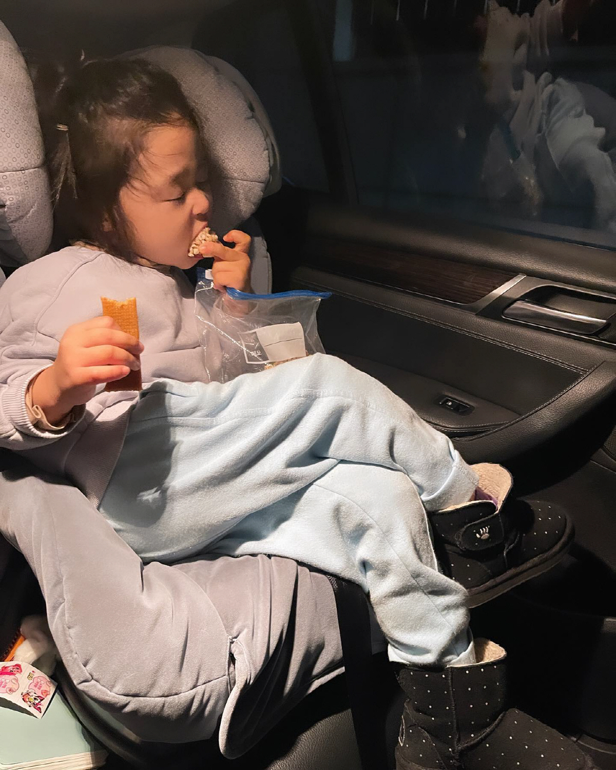 이윤지, 엄마 픽업 간절히 원하는 딸 '애틋'.. "눈물 참으며 등원..…