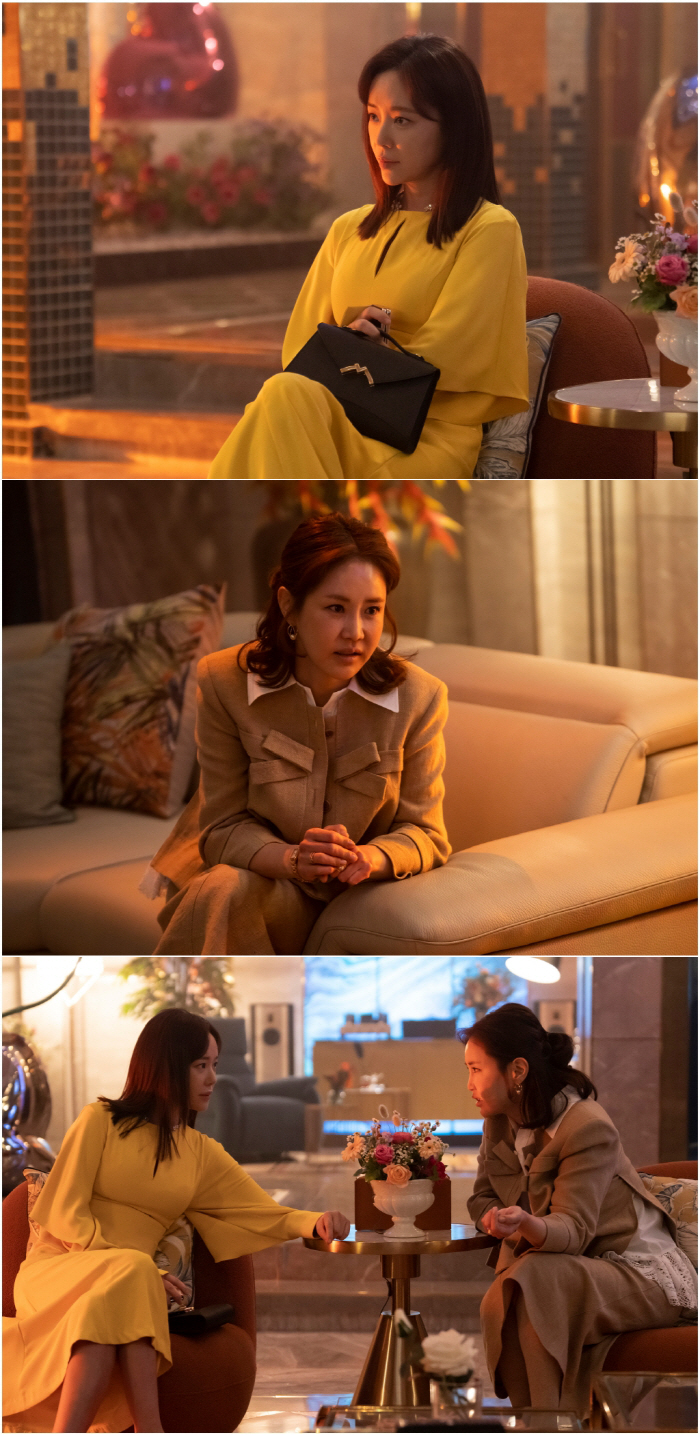 황정음X신은경, 욕망의 불씨 지필까…은밀한 회동 포착 ('7인의 탈출')