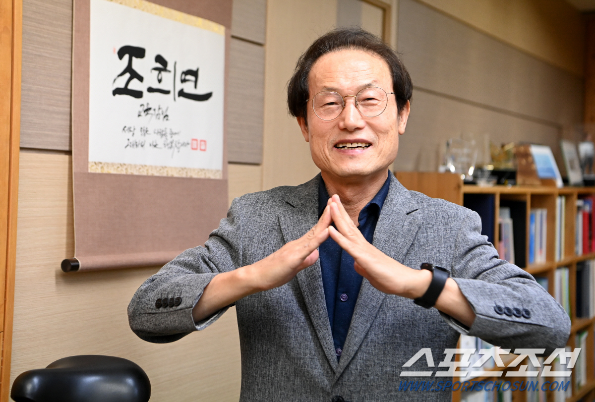 '모두의 학교체육에 대한 진심'조희연 서울시교육감"느림의 미학,성숙한 시…