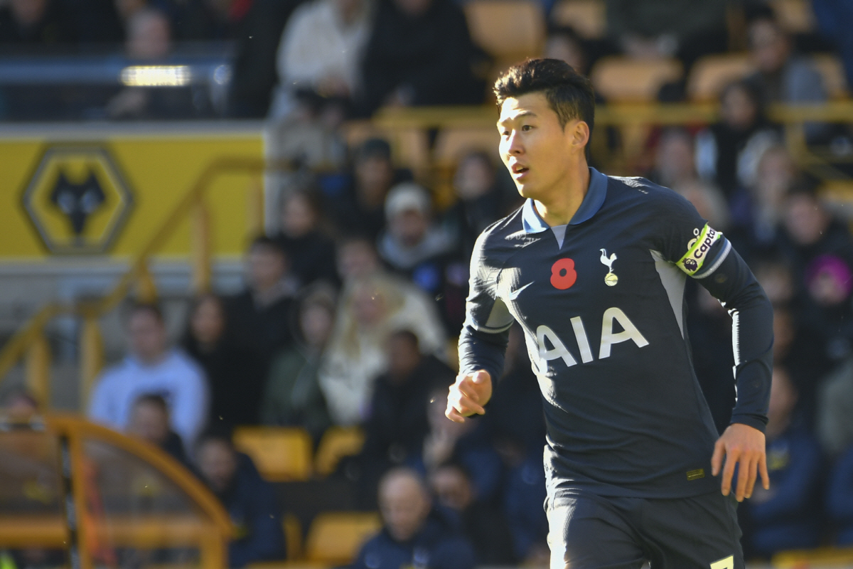 [EPL현장리뷰]손흥민-황희찬 풀타임, 코리안더비 성사! 토트넘, 울버햄턴에 1대2 패배