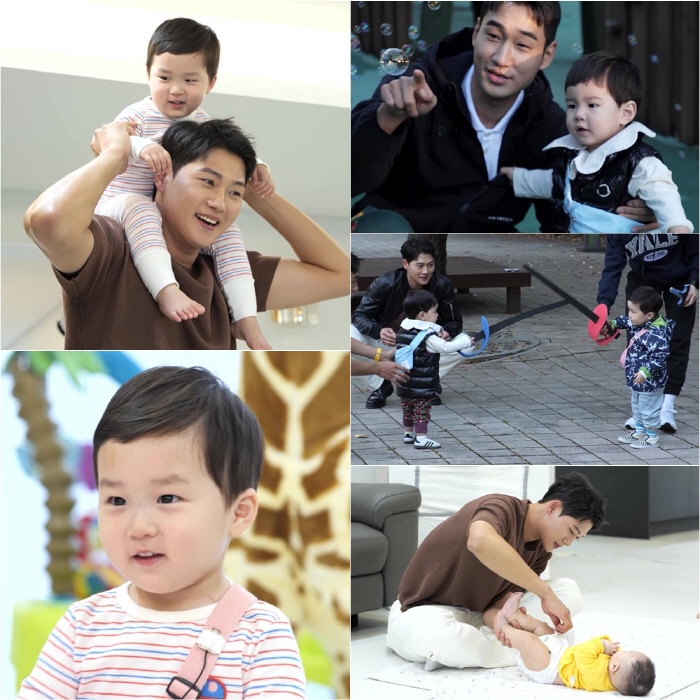김준호子 은우 두돌맞이 손님..오상욱·김정환, 뜻밖의 육아 전지훈련에 '…