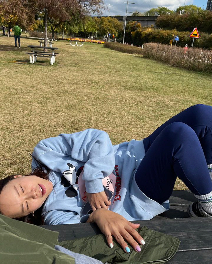 "넌 왜 자제가 안되니"…백지영, 딸 운동회에서도 드러난 '악바리 근성'
