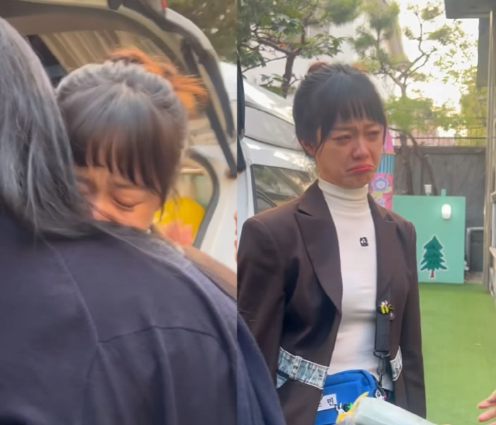전소민, '런닝맨' 스태프에 안겨 엉엉 운 현장 "부족한 날 사랑해주셔 …