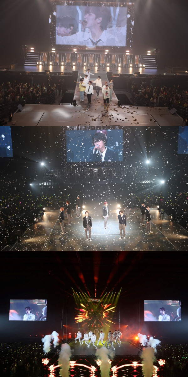 엔싸인, 日 정식 데뷔 전 아레나 접수…2만 4천 관객 열광