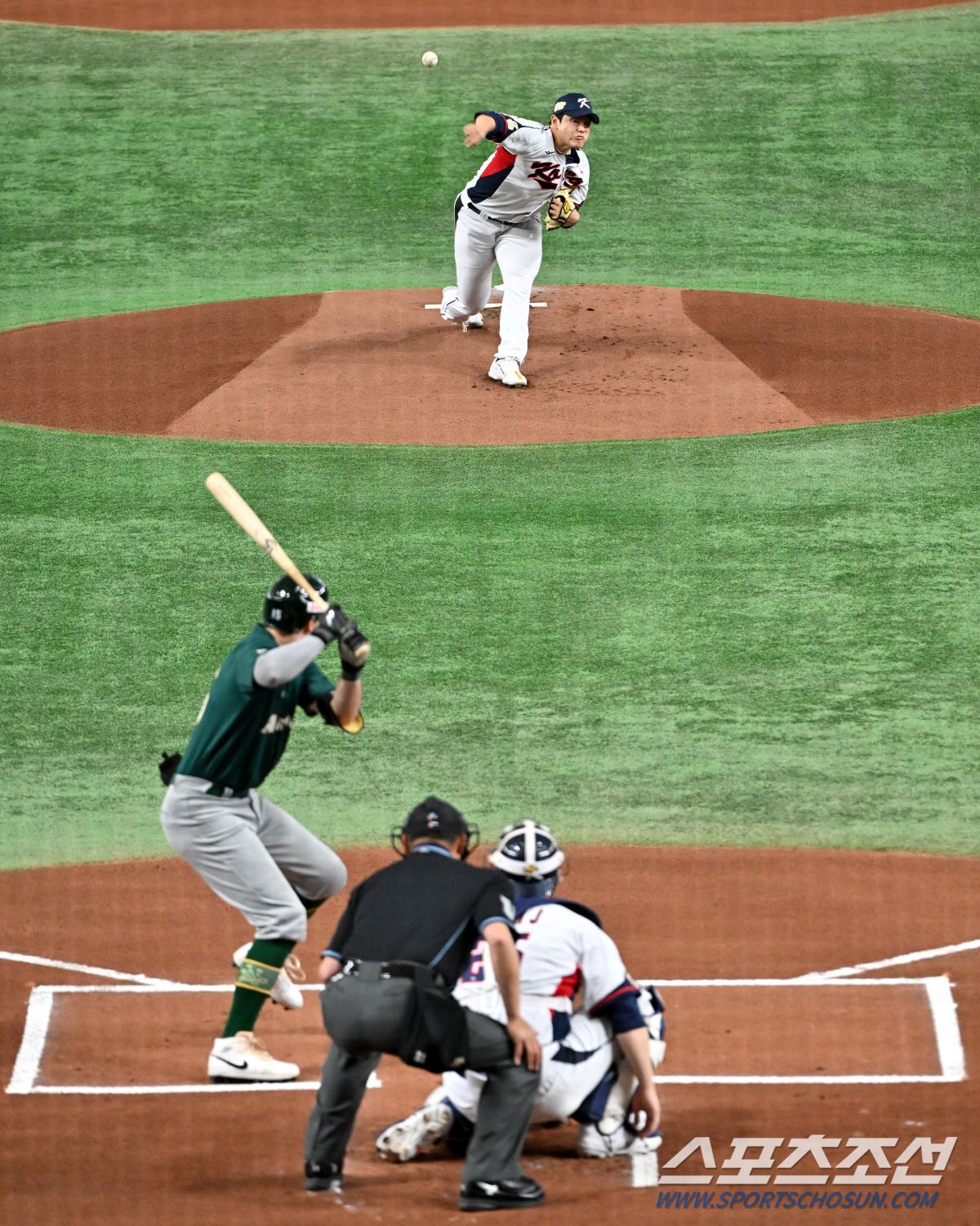 승부치기 KIA 듀오가 막고, 홈런왕 끝냈다! '류중일호', 호주전 연장…