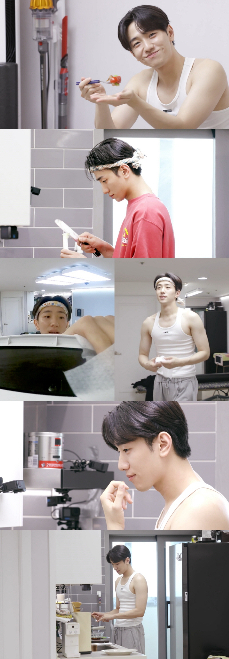 남윤수, 화장실 청소부터 요리까지…부지런한 'MZ 집돌이' ('편스토랑'…