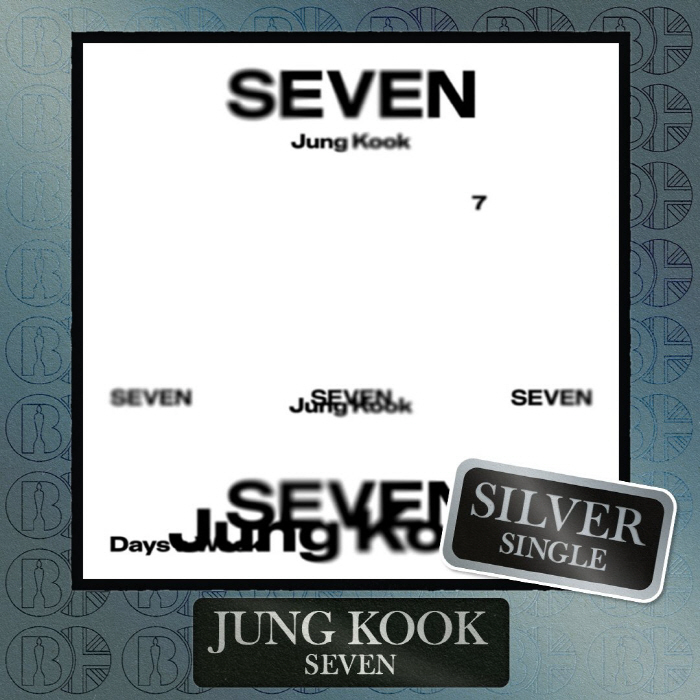 싸이 이후 10년만…정국, 'Seven'으로 영국음반산업협회 '실버' 인…