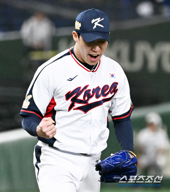 "WBC가 가장 큰 경험" 국제용 투수 완벽 증명…1년에 태극마크 세 번…
