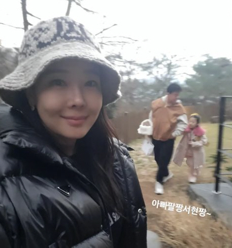 백종원♥소유진 딸, 아빠 팔짱 꼭 낀 공주님..'화목한 가정의 정석' 부…