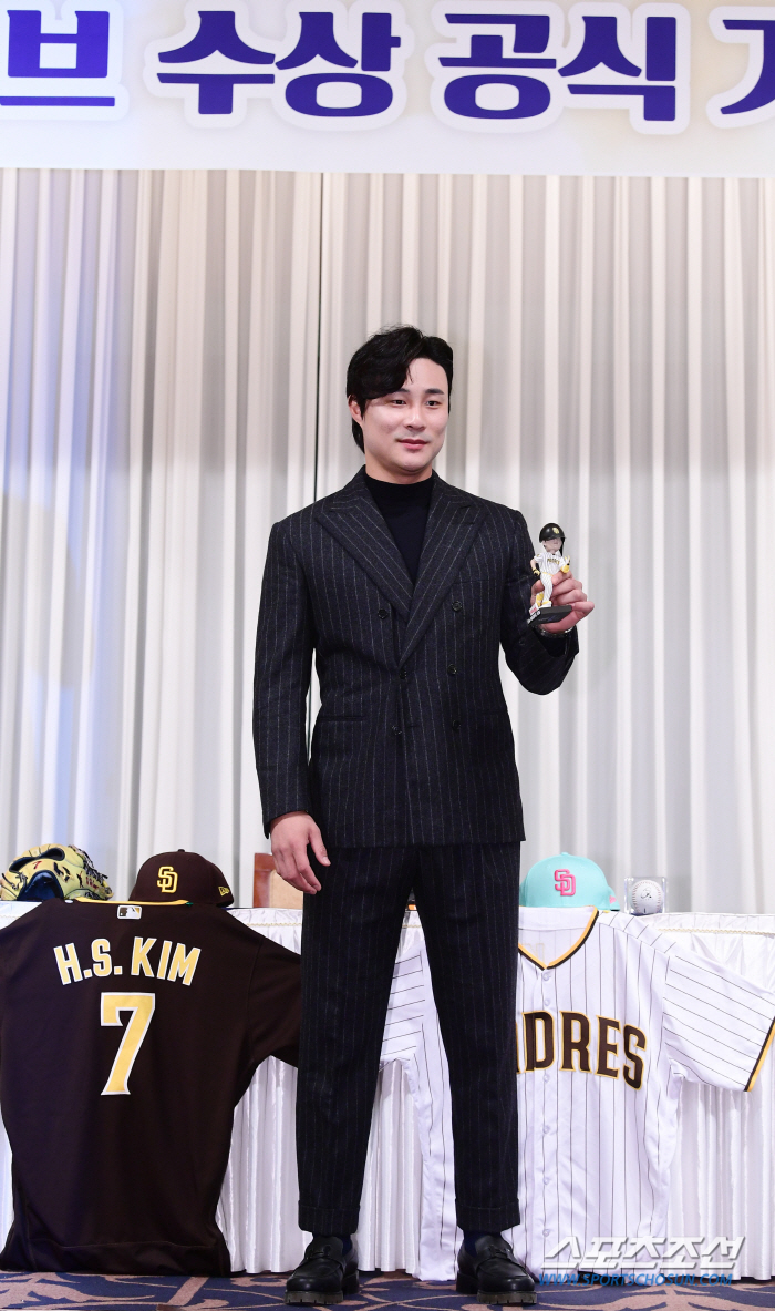 김하성의 진심 "정후야 우석아, 지금이라도 영어 공부해라" [공식 기자회…
