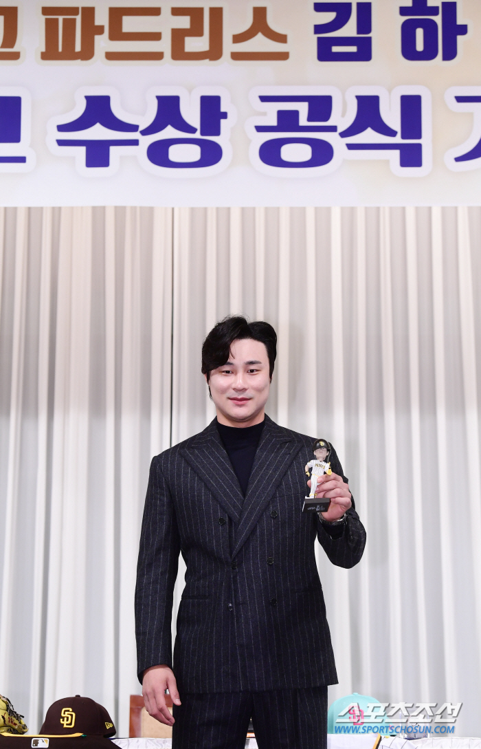 김하성의 진심 "정후야 우석아, 지금이라도 영어 공부해라" [공식 기자회…