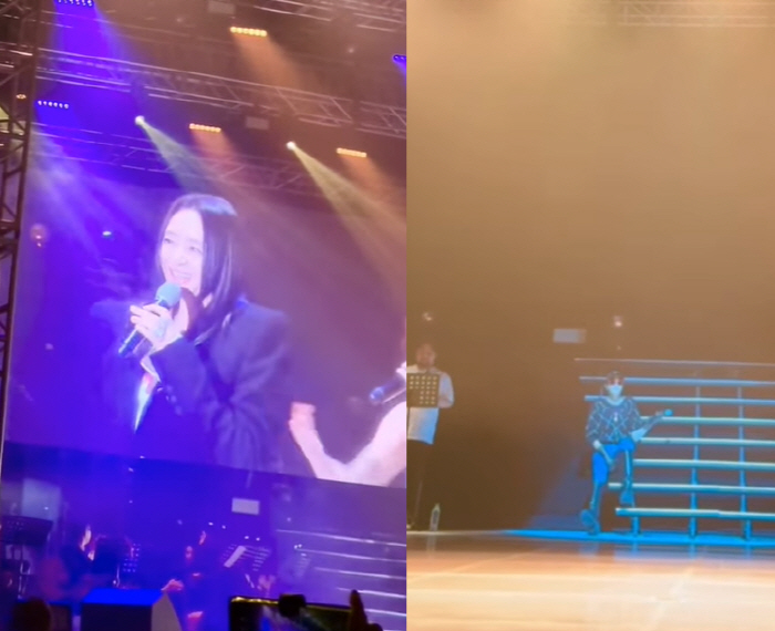 김혜수, 후배★들도 놀란 파워풀한 가창력...'이젠 잊기로 해요' 열창