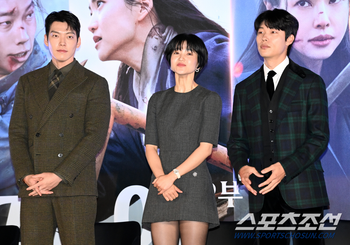[SC현장] "1년 반 후반작업 올인"…'외계+인' 2부 류준열X김태리X…