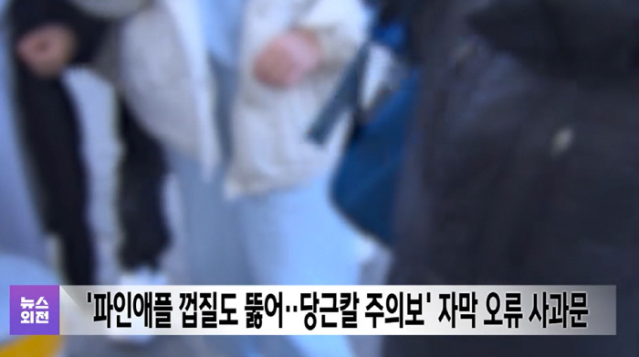 MBC뉴스 '자막 사고' 사과 "자막 오류, 초등생과 부모님께도 죄송"(…