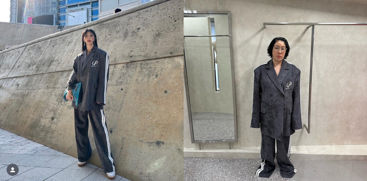 "뱃살이 문제?" 안혜경vs김영희, 적나라한 같은 옷 다른 느낌