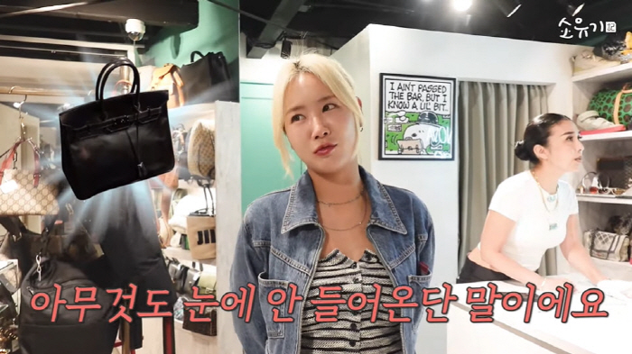소유, 6천만원 명품 H사 가방에 미련 "미래 남자친구야 보고있니?" (…