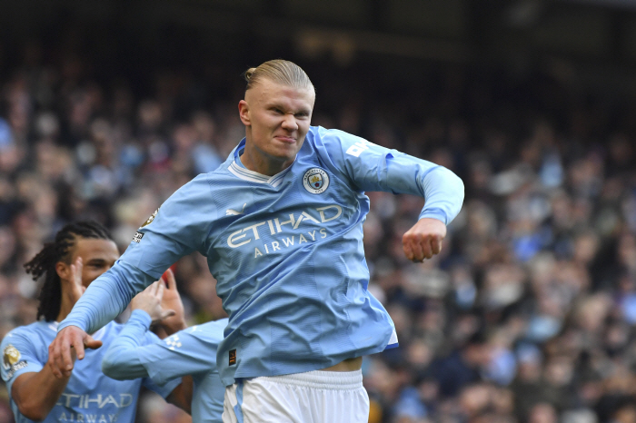 EPL 최단 경기 50호골 폭발! 홀란 맨시티 홈 연승 스톱, 아놀드 동…