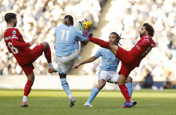 EPL 최단 경기 50호골 폭발! 홀란 맨시티 홈 연승 스톱, 아놀드 동…