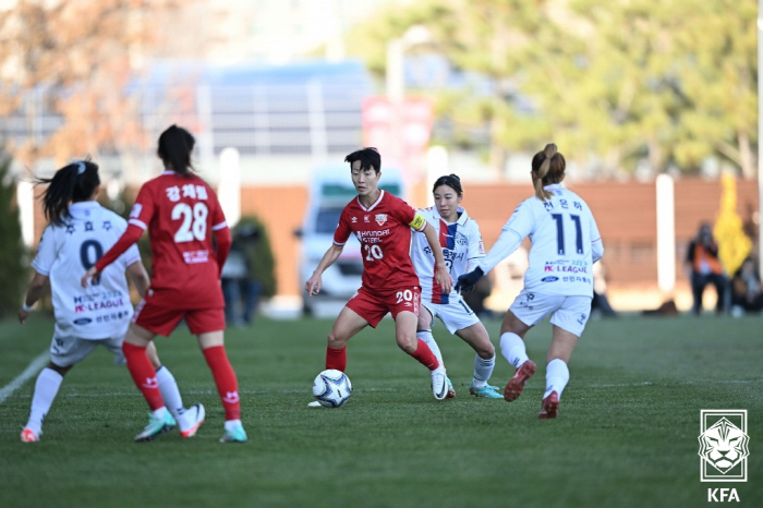 인천현대제철 캡틴 김혜리 사진제공=KFA