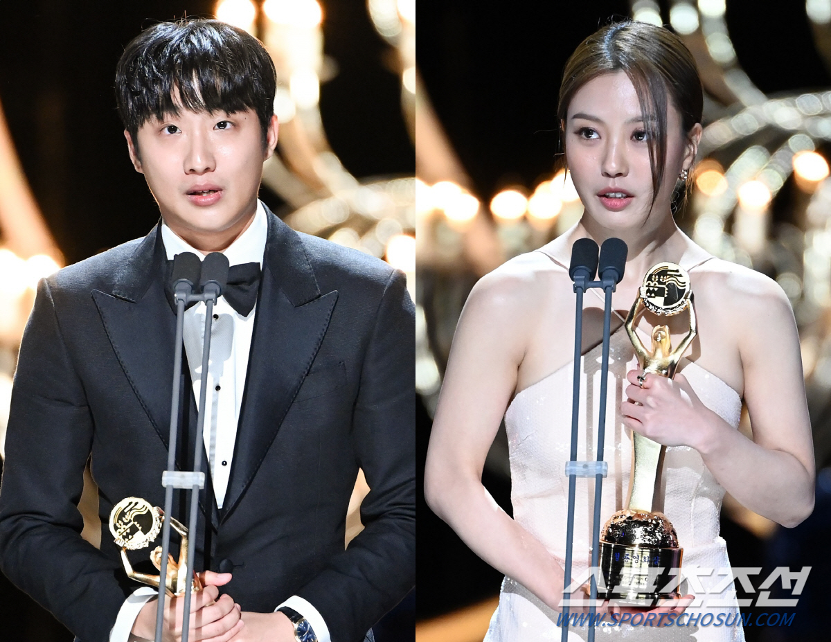 [청룡영화상] "김혜수→송중기에 영광 돌려"…홍사빈-고민시, 충무로 접수…