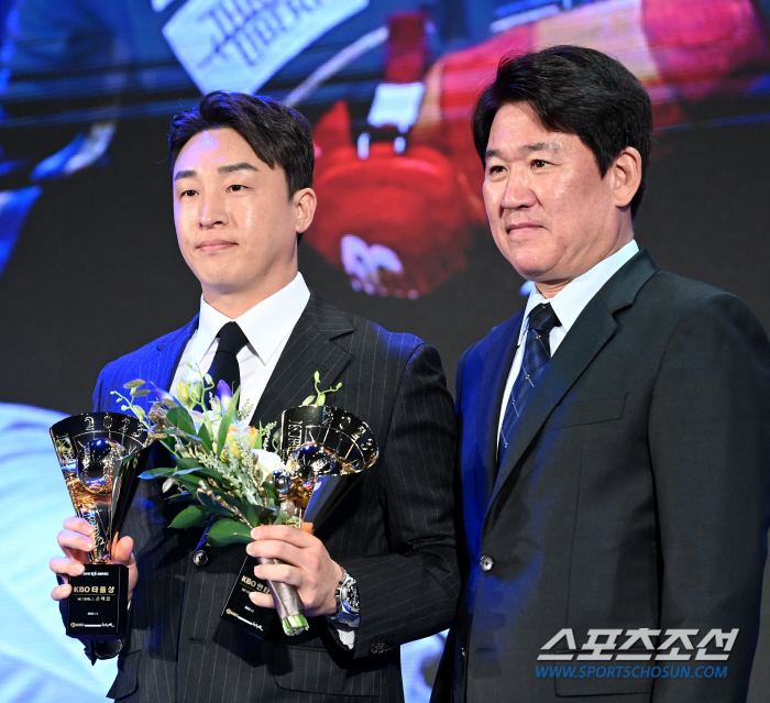 삼세번 도전 첫 타격왕 기쁨 속에서도 빠지지 않은 '임찬규 디스' "5이…