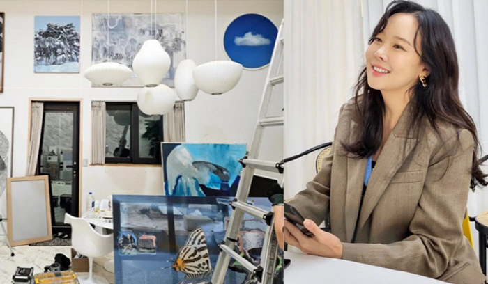 '백종원♥' 소유진, 럭셔리 자택 자랑..대형트리·미술관급 작품 '3남매…