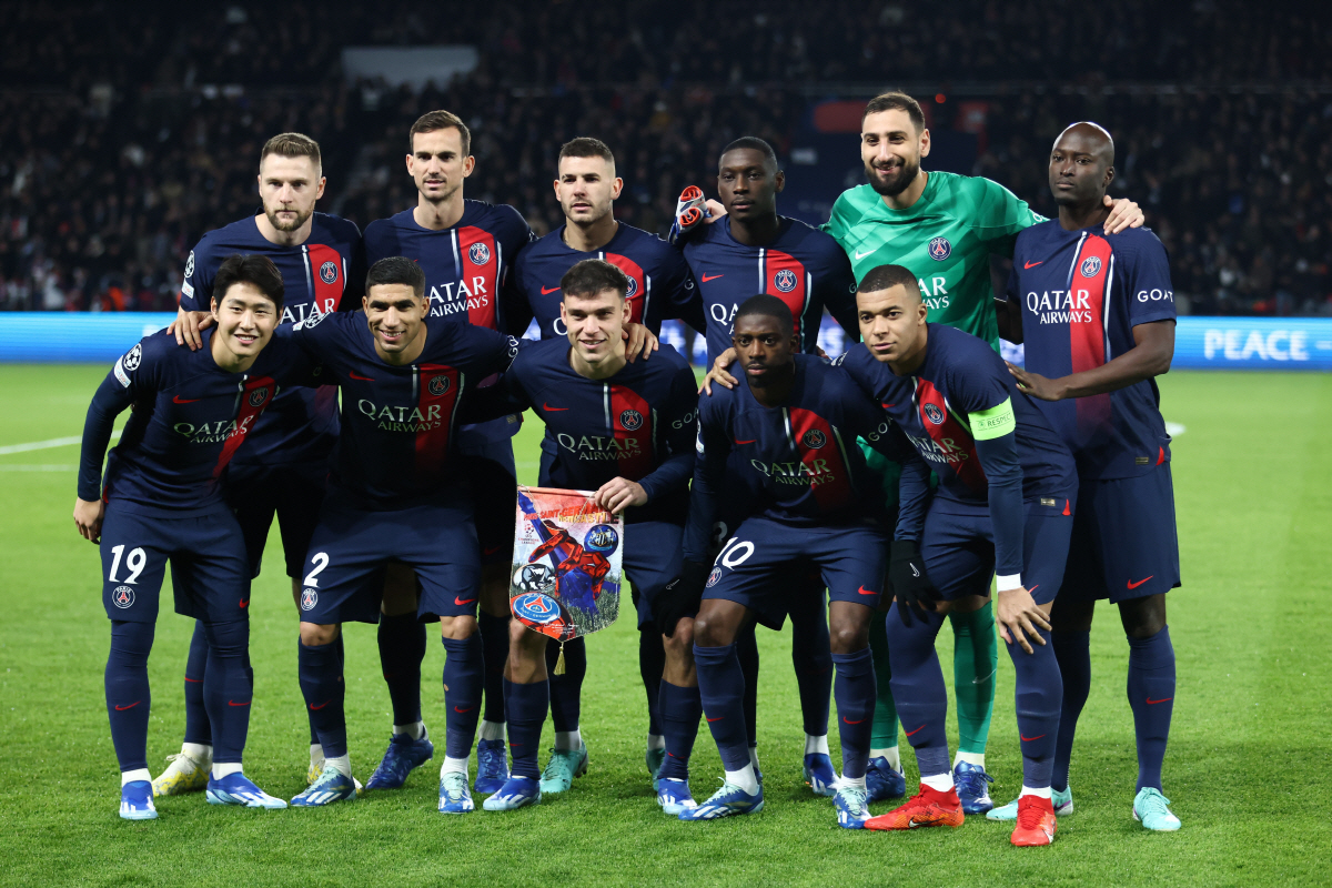 [UCL현장리뷰]'음바페 PK동점골' PSG, 뉴캐슬과 1대1. 이강인 …