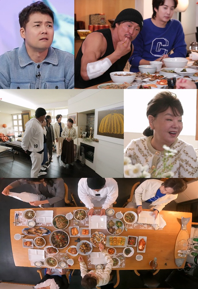 "정준하도 3그릇인데"..김수미, '5그룻' 추성훈에 파이터 식성에 '감…
