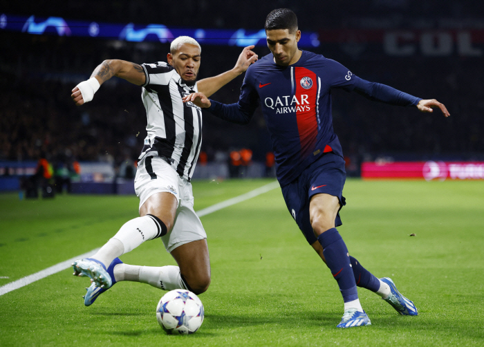 [파리Live]'이강인 선발 출전' PSG, 뉴캐슬과의 챔스 5차전 0-…