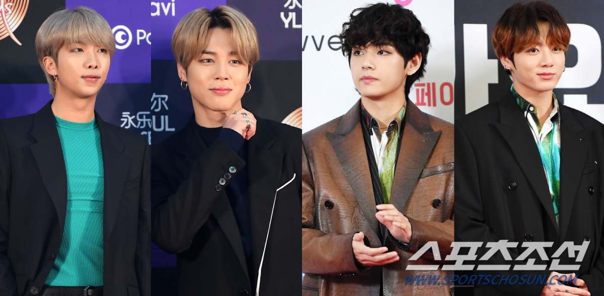 RM·뷔 11일, 지민·정국 12일 입대설...BTS, 진짜 '군필소년단…
