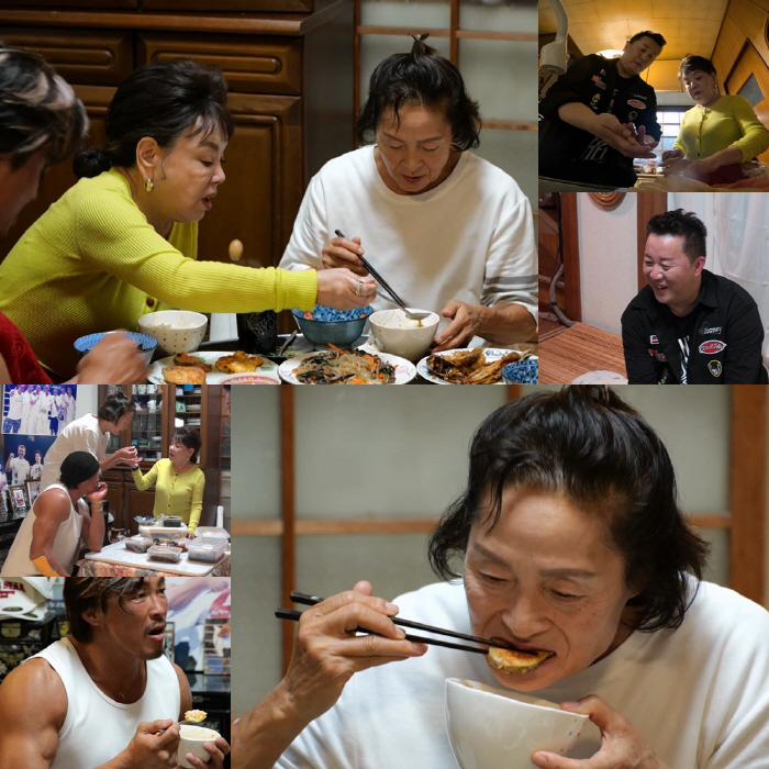 김수미, 추성훈母 위해 일본 방문→한식 대접 "한국에 10년간 못 오셨다…