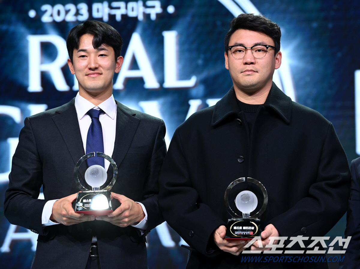 "(임)찬규야, 도망가면 혼난다"…29년만의 우승 합작, 'FA 성공 선…