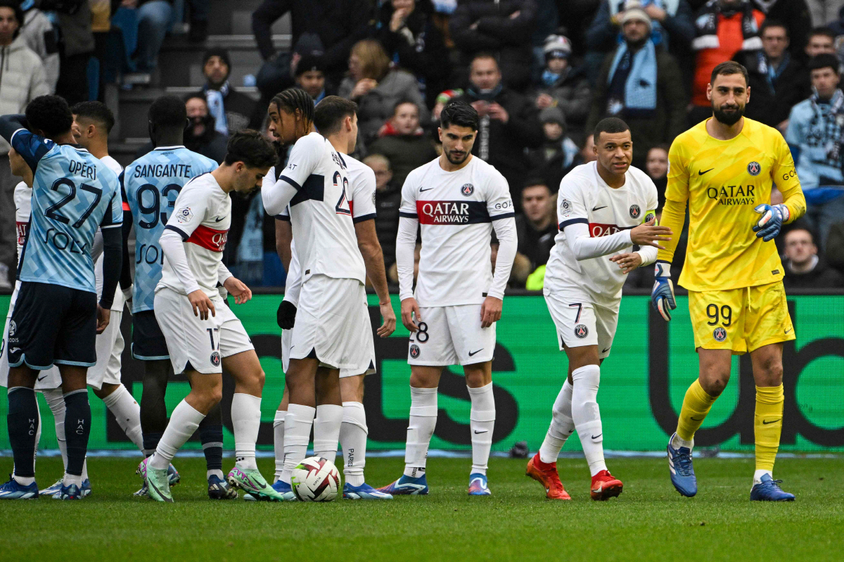 '이강인 풀타임+평점 하위권'...'돈나룸마 퇴장' PSG, 르아브르전 …
