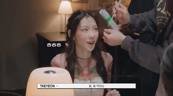'극세사 몸매' 태연, 철저한 식단 관리에 "풀만 먹네" 신기 ('태연'…