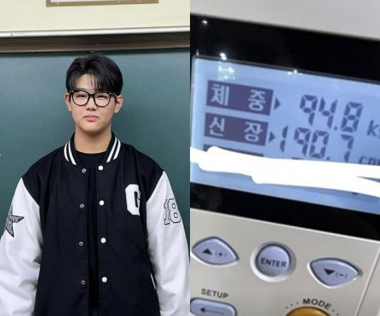 '이준수 190cm·엄지온 170cm'…父母 훌쩍 뛰어넘는 폭풍성장 ★2…